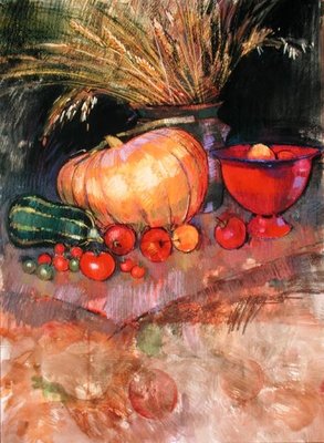 Fine Art Print of Harvest by Claire Spencer