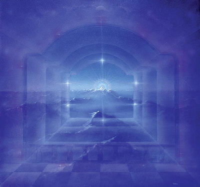 Fine Art Print of Through Crystal Worlds by Simon Cook