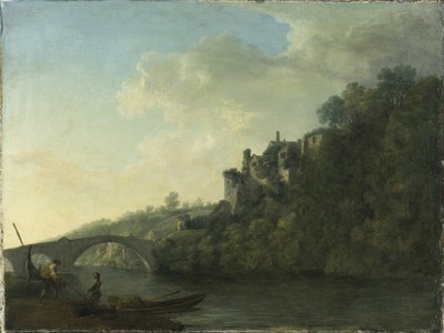 Lismore Castle from the West by William Ashford - print