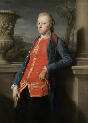 Portrait of William Cavendish, 5th Duke of Devonshire, 1768 by Pompeo Girolamo Batoni - print