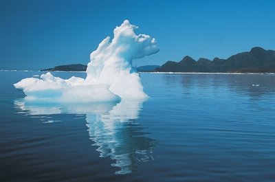 Fine Art Print of Ice-floe, Baffin Island II by Anonymous