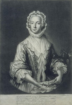 Fine Art Print of Prince Charles disguised as 'Betty Burke' by J. Williams
