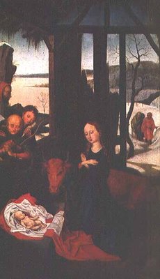 Fine Art Print of Birth of Christ by Martin Schongauer