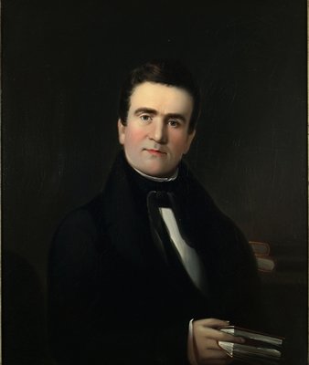 Fine Art Print of Mr. Hiram Hall of Portland, Maine, c.1839 by William Matthew Prior