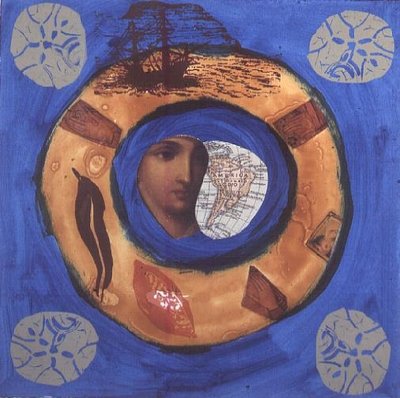 Brazil 1994 (screenprint) by Deirdre Kelly - print