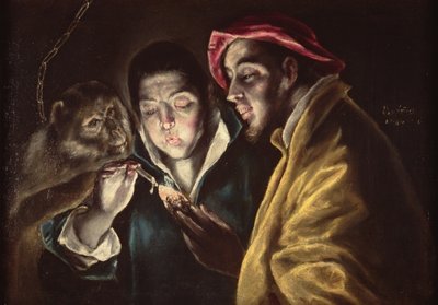 Allegory by El Greco - print