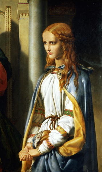 Fine Art Print of Cordelia Disinherited, 1850 by John Rogers Herbert