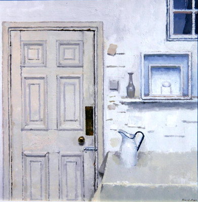 Fine Art Print of Meditation on Door II, 2004 by Charles E. Hardaker