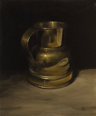 Fine Art Print of Brass Pot by James Gillick