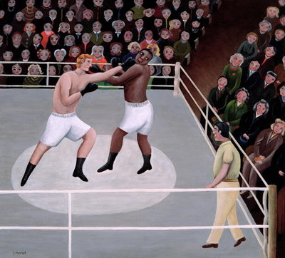 Title Fight by Jerzy Marek - print
