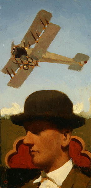 Fine Art Print of Avro over the Alhambra, 1996 by Alan Kingsbury
