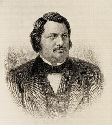 Fine Art Print of Honore de Balzac by French School