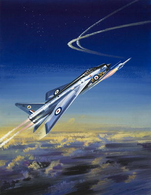 Fine Art Print of The Lightning by Wilf Hardy