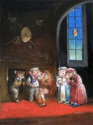 Fine Art Print of Town Mouse and Country Mouse by Philip Mendoza