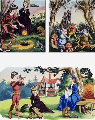Fine Art Print of Nursery scenes by Ron Embleton