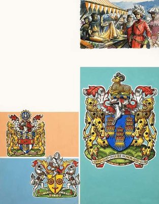Fine Art Print of The Guilds of London: The Worshipful Company of Drapers by Dan Escott