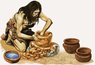 Fine Art Print of People of the New Stone Age by Peter Jackson