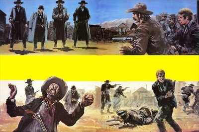 Fine Art Print of Showdown at Tombstone by Graham Coton
