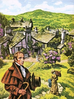 Fine Art Print of William Wordsworth at Dove Cottage by Harry Green