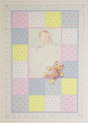 Baby Quilt by Lavinia Hamer - print