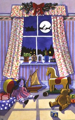 Fine Art Print of Midnight Visitor by Lavinia Hamer