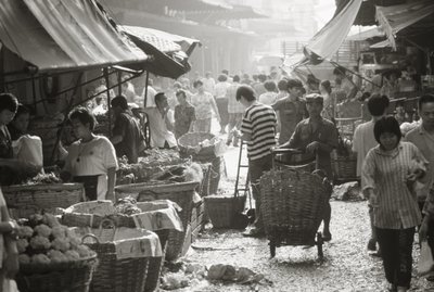 Fine Art Print of Market by Anonymous