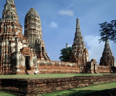 Fine Art Print of Wat Chaiwatthanaram by Anonymous