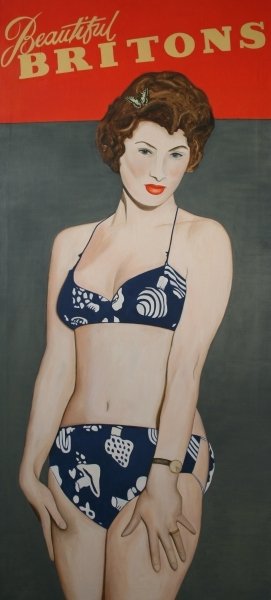 Fine Art Print of Beautiful Britons, 2007 by Cathy Lomax