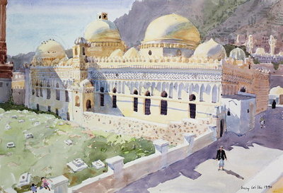 Fine Art Print of Mosque, Taiz, Yemen, 1990 by Lucy Willis