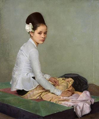 Fine Art Print of Saw Ohn Nyun VI, 1931 by Gerald Kelly