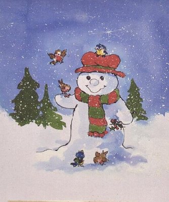 The Snowman by Diane Matthes - print