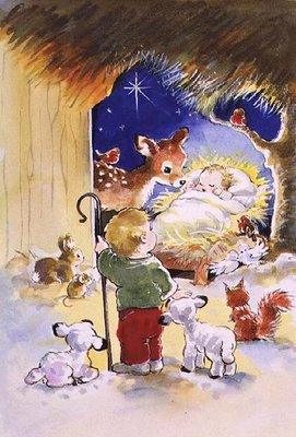 Nativity Scene by Diane Matthes - print