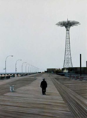 Coney Island I, 1989 (oil on panel) by Max Ferguson - print