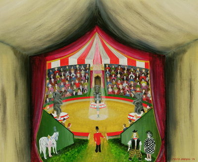The Circus, 1979 by Mark Baring - print