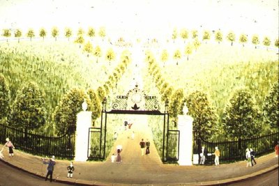 Buckingham Palace, 1978 by Mark Baring - print