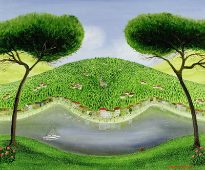 Italian Bay by Mark Baring - print