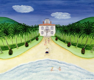 Private Beach by Mark Baring - print