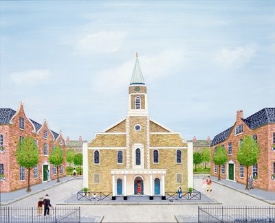 Grosvenor Chapel, London by Mark Baring - print