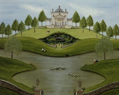 The Temple Gardens by Mark Baring - print