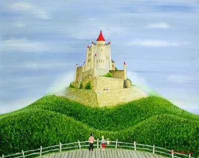 The Castle by Mark Baring - print