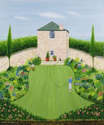 Garden by the Sea by Mark Baring - print