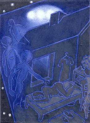 Fine Art Print of Abduction, 1994 by Michael Buhler