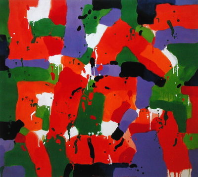 The Festival of Light, 1993 (acrylic on canvas) by Myung-Bo Sim - print