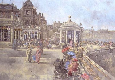 Fine Art Print of Spa Promenade, Scarborough, 1991 by Peter Miller