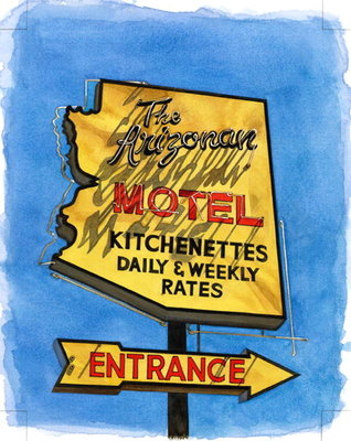 Fine Art Print of The Arizonian, Miracle Mile, 2004 by Lucy Masterman