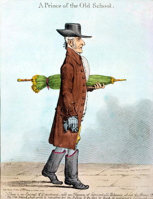 Fine Art Print of A Prince of the Old School, published by Hannah Humphrey in 1800 by James Gillray