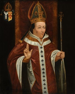 Fine Art Print of Henry Chichele, Archbishop of Canterbury by English School