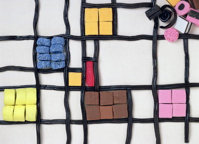 Allsorts 2 'Sweet Piet', 2003 (colour photo) by Norman Hollands - print