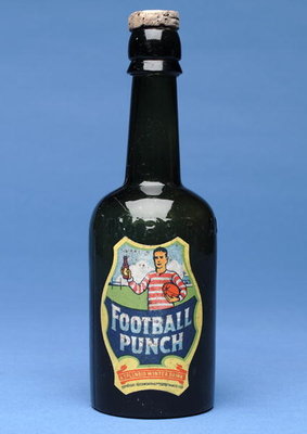 Fine Art Print of Bottle of Football Punch by English School