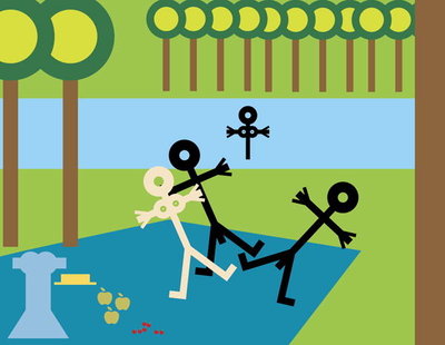 Fine Art Print of Dejeuner Sur l'Herbe, 2006 by Thisisnotme
